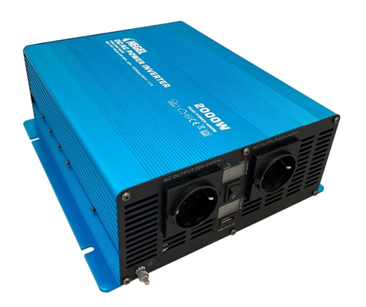 HEGEL 12V 2000W Tam Sinüs İnverter