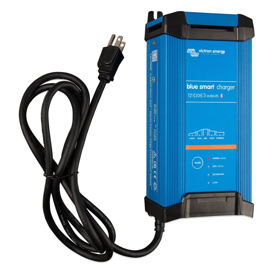 Victron Energy Blue Smart IP22 Charger 12/20 (3) BPC122044002