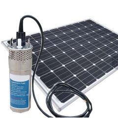 Sailflo 24volt 100Metre Paslanmaz Çelik Solar Dalgıç Pompa 340w Panel Seti