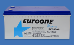 Euroone12V 200 Ah Deep Cycle Jel Tip Akü