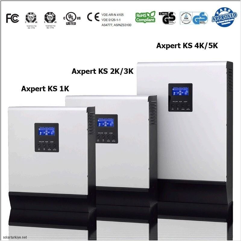 Linetech Max VM 5K MPPT Aküsüz Çalıştırma  AKILLI İNVERTÖR