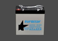 Euroone 12V 55A Kuru Agm Tip Akü