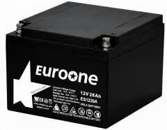 Euroone 12V 26A Kuru Agm Tip Akü