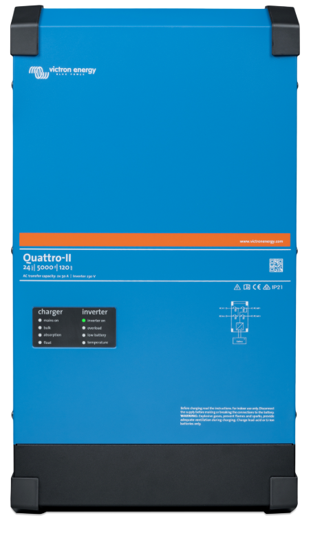 Victron Energy   Quattro-II 24/5000/120-50/50  QUA242505010