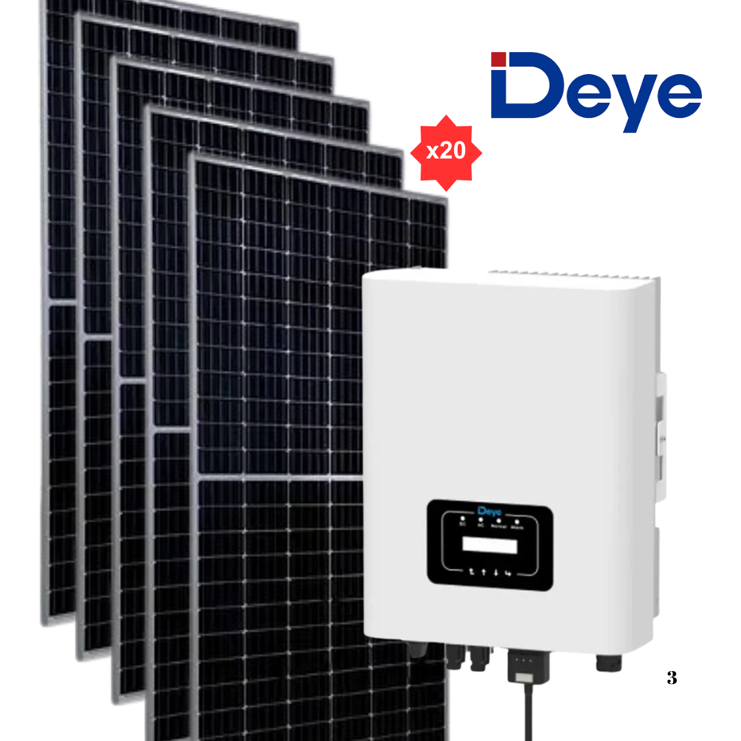 DEYE 10 KW ON GRİD MONOFAZE PAKET SOLAR SİSTEM