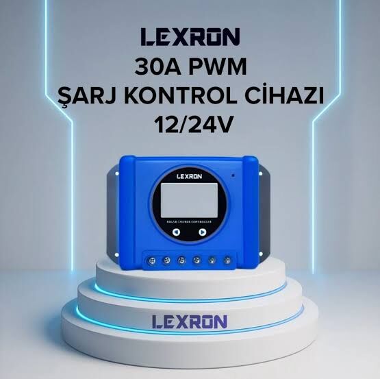 Lexron 30 A Pwm Şarj Kontrol Cihazı