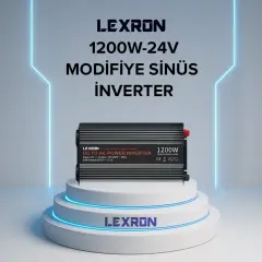 LEXRON 1200W-24V MODİFİYE SİNÜS İNVERTER