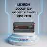 LEXRON 2000W-12V MODİFİYE SİNÜS İNVERTER