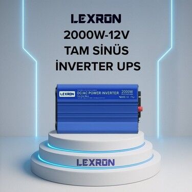 LEXRON 2000W-12V TAM SİNÜS İNVERTER