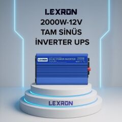 LEXRON 2000W-12V TAM SİNÜS İNVERTER